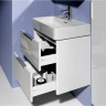 Шкафчик для раковины LAUFEN BASE 810285, с 2 ящиками, светлый вяз 4.0235.2.110.262.1
