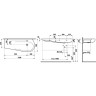Тумба с раковиной LAUFEN IL BAGNO ALESSI ONE 2450.0.097.631.1 + 8.1497.4.400.104.1 белый 4.2450.0.097.631.1+1497.4
